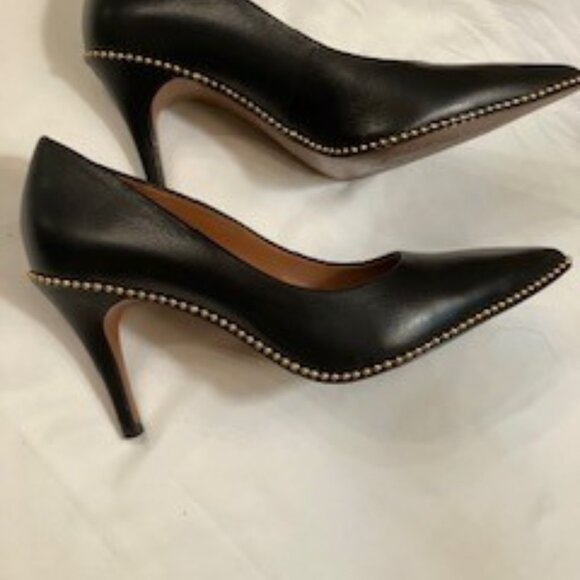 Coach Women's Samantha Pointed Toe Leather Pumps 7B - Picture 6 of 11